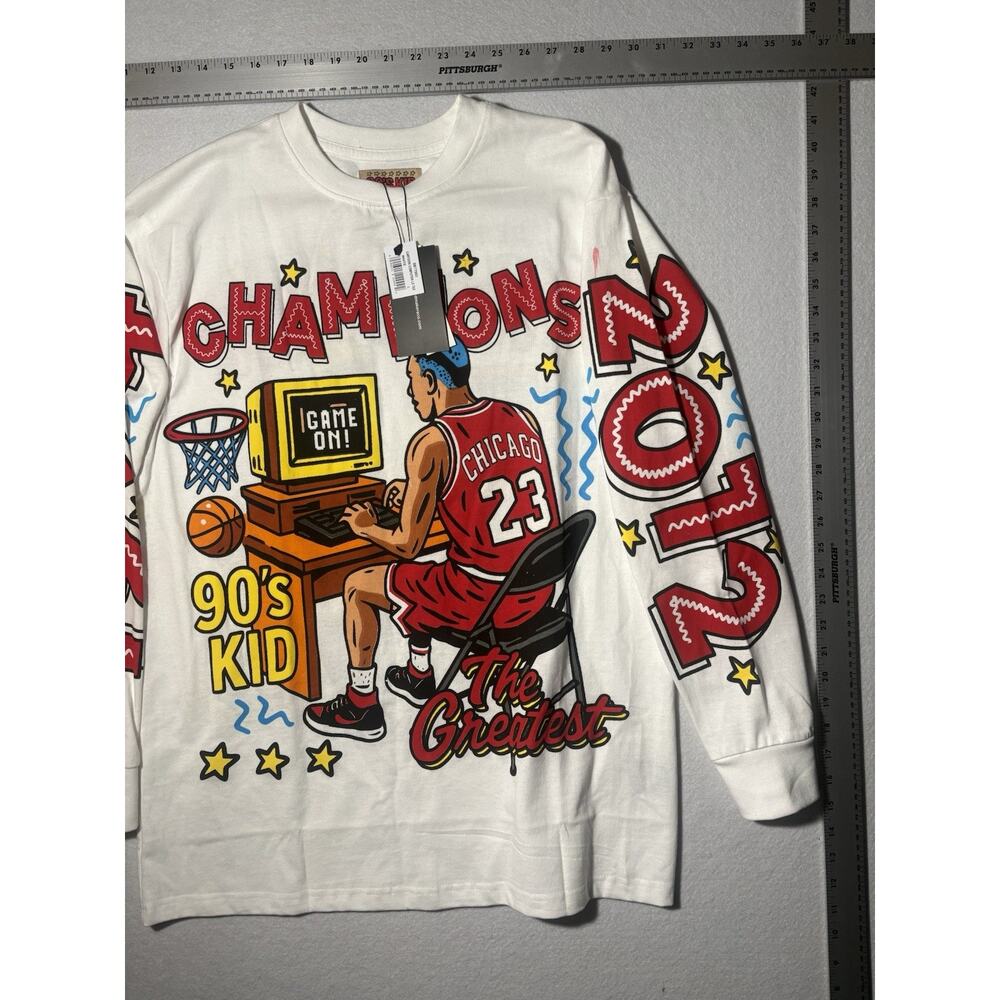 Jordan X Kobe Long Sleeve T Shirt 90s Kid Men’s Size Large - Picture 3 of 9